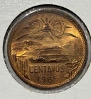 1965 Mexico 20 Centavos Teotihuacán aUNC Coin