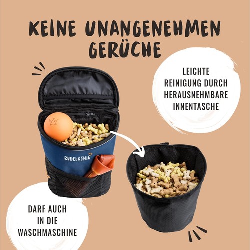 Hundetraining Tasche mit Leckerlihalter und Kotbeutelspender - Bild 23 von 36