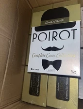 Agatha Christie's Poirot Complete Cases Collection DVD, 33-Disc Box Set. New!