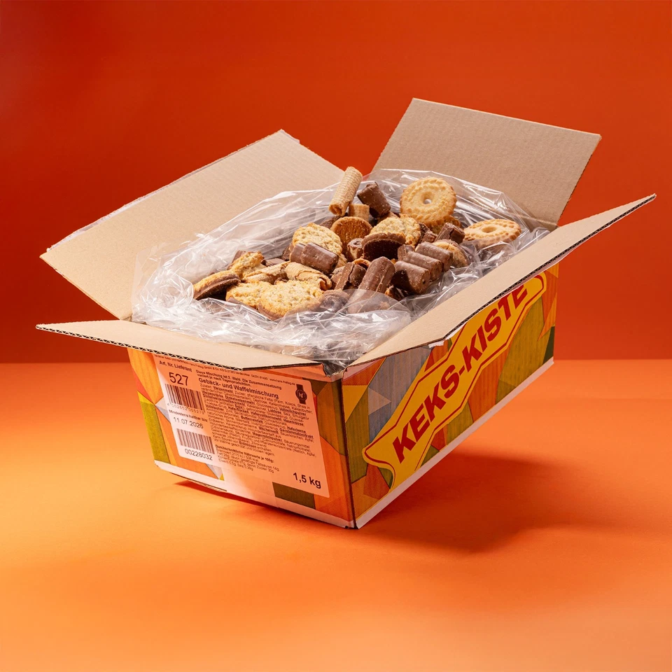 Keksmischung 2. Wahl 1500g Gebäckmischung mit Zartbitter- & Vollmilchschokolade - Bild 2 von 4
