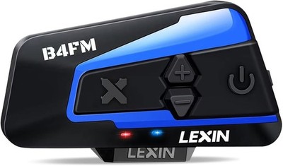 Motorrad Intercom LEXIN B4FM 10 Fahrzeuge 2000 m Musikte