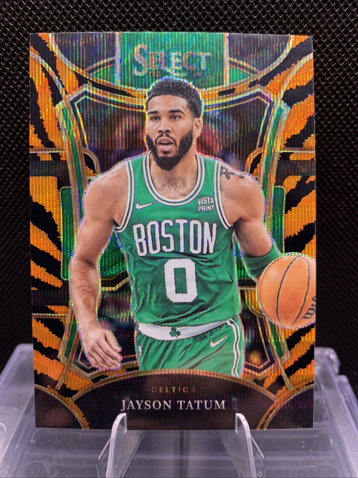 2023 Panini Select Mezzanine Tiger Prizm Jayson Tatum #356 SSP 🔥 Boston Celtics