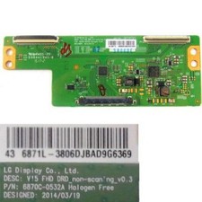 T-Con Board 6870C-0532A, 6871L-3806DJ, LG 43LM6300PLA