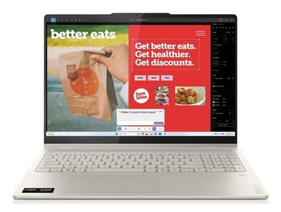 Lenovo Yoga 7 16AKP10 Ryzen AI 5 340 512GB 16GB WUXGA 16.0'' Zoll touch SEASHELL