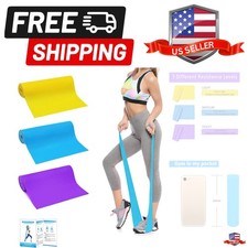 Resistance Bands Set, Long Exercise Bands for Arms, Shoulders, Legs and Butt,...