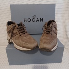 scarpe HOGAN modello interactive nr. 36 (in camoscio color tortora)