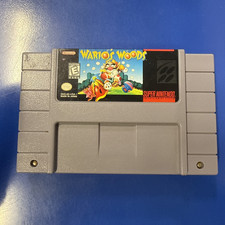 Wario's Woods SNES (Super Nintendo Entertainment System, 1994) Tested Working