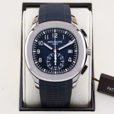 Patek Philippe Aquanaut Chronograph  5968G-001 Blue 42.2mm Unworn 2025 Complete 