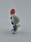 Vintage 1978 Schleich Smurf Tennis Player PVC Figure Hong Kong Red Racket — photo 4