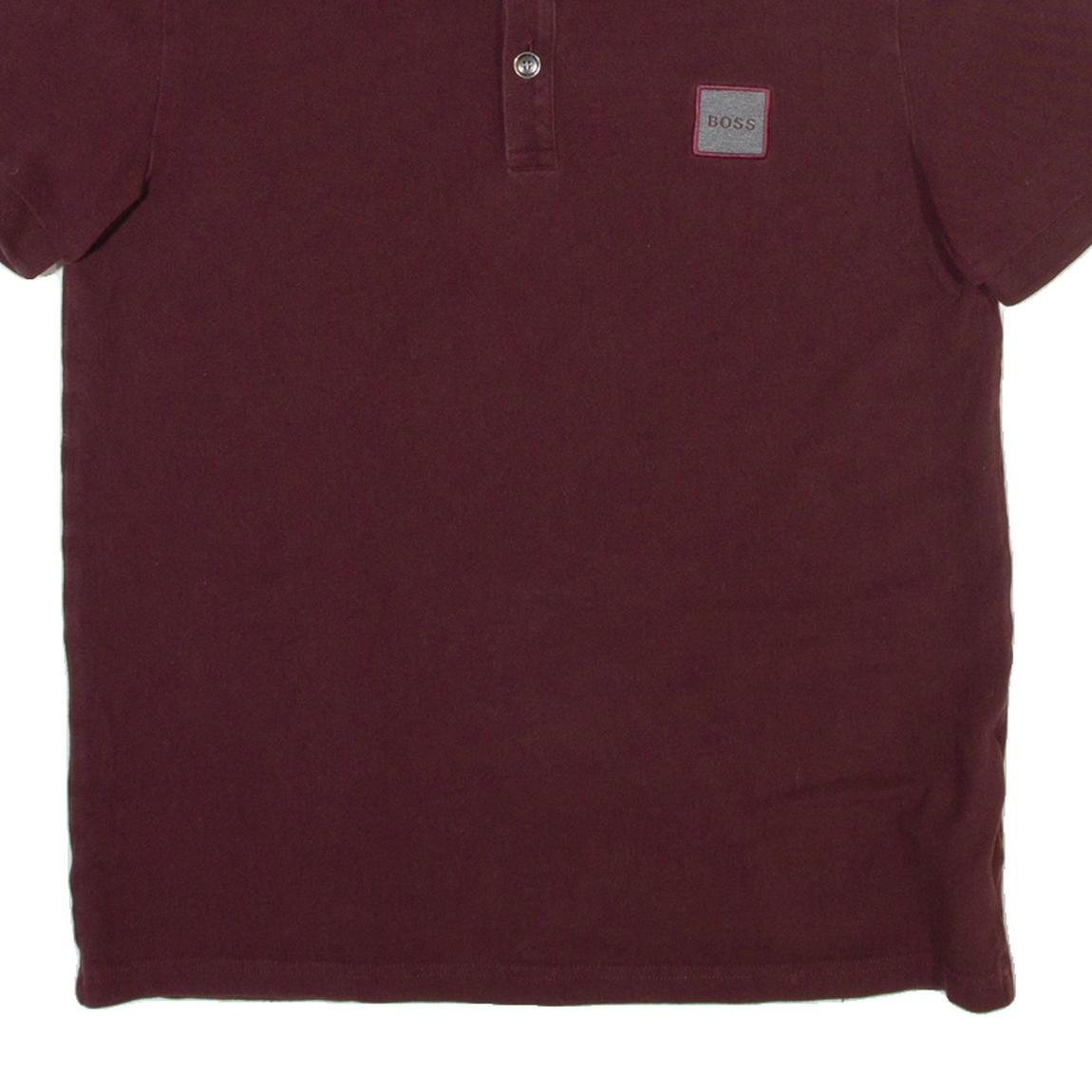 HUGO BOSS Slim Fit Boys Polo Shirt Maroon M - Picture 5 of 6