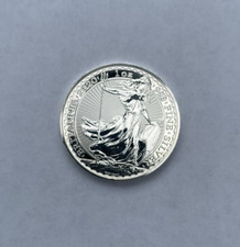 2020  1oz 999.9 Fine Silver Britannia Royal Mint Bullion Coin 