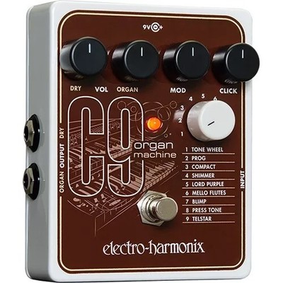 Electro-Harmonix EHX C9 Organ Machine (C 9) Guitar Effects Pedal C9EHX