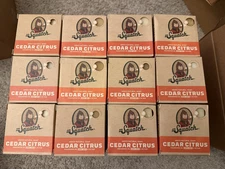 12 Pack Dr. Squatch Cedar Citrus 5oz Natural Soap Bar Zero Grit Free Shipping