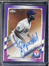 Apostel, Sherten - 2021 Topps Chrome - Rookie - Autograph - 115/250
