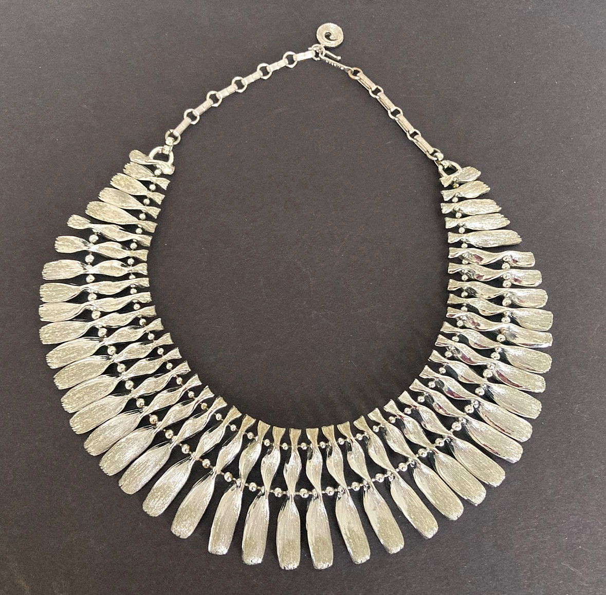 Vintage Signed LISNER Collar Statement NECKLACE B… - image 18