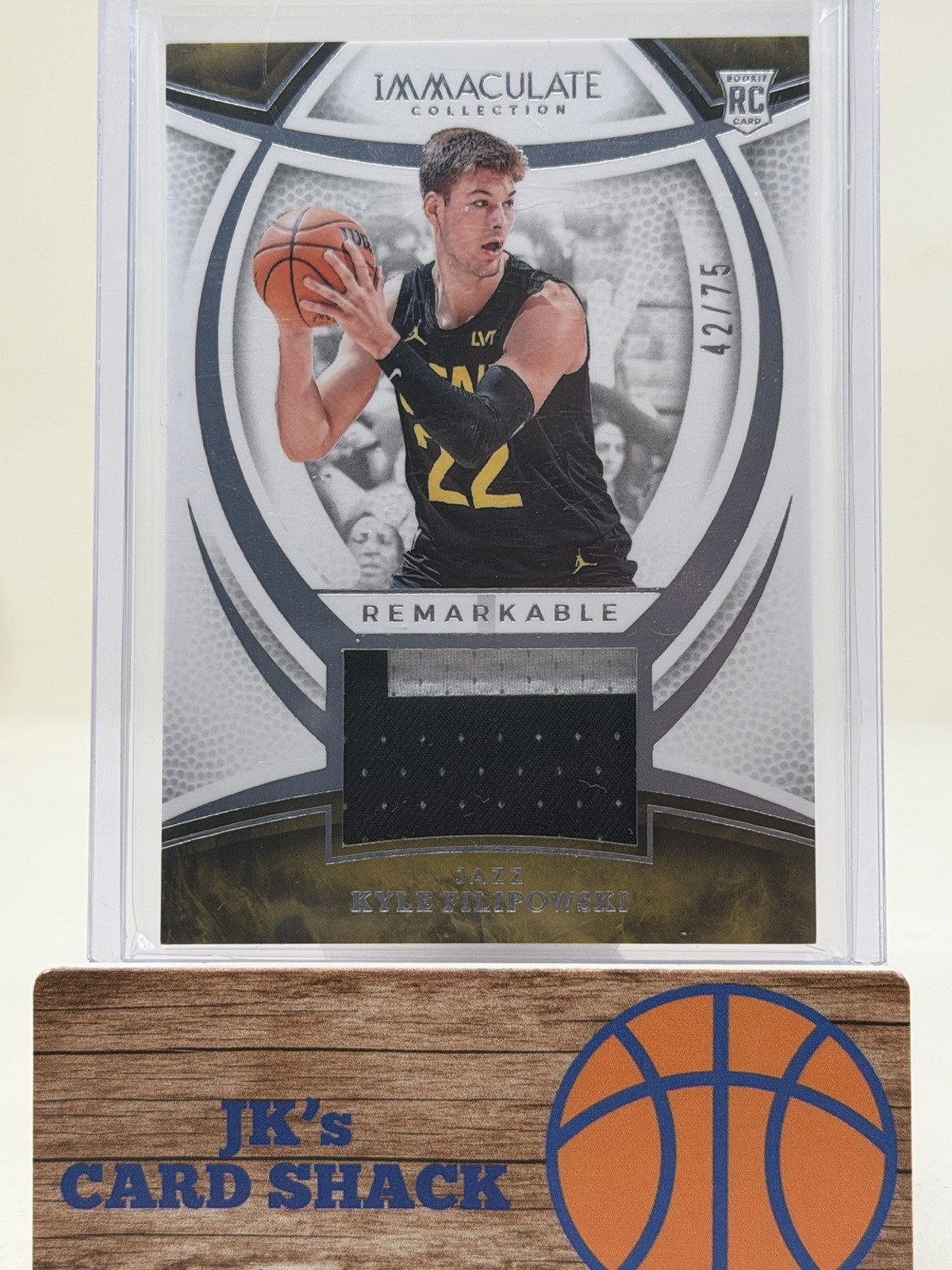 2024-25 Panini Immaculate Kyle Filipowski Remarkable Rookie Jerseys /75 #RRJ-KYF