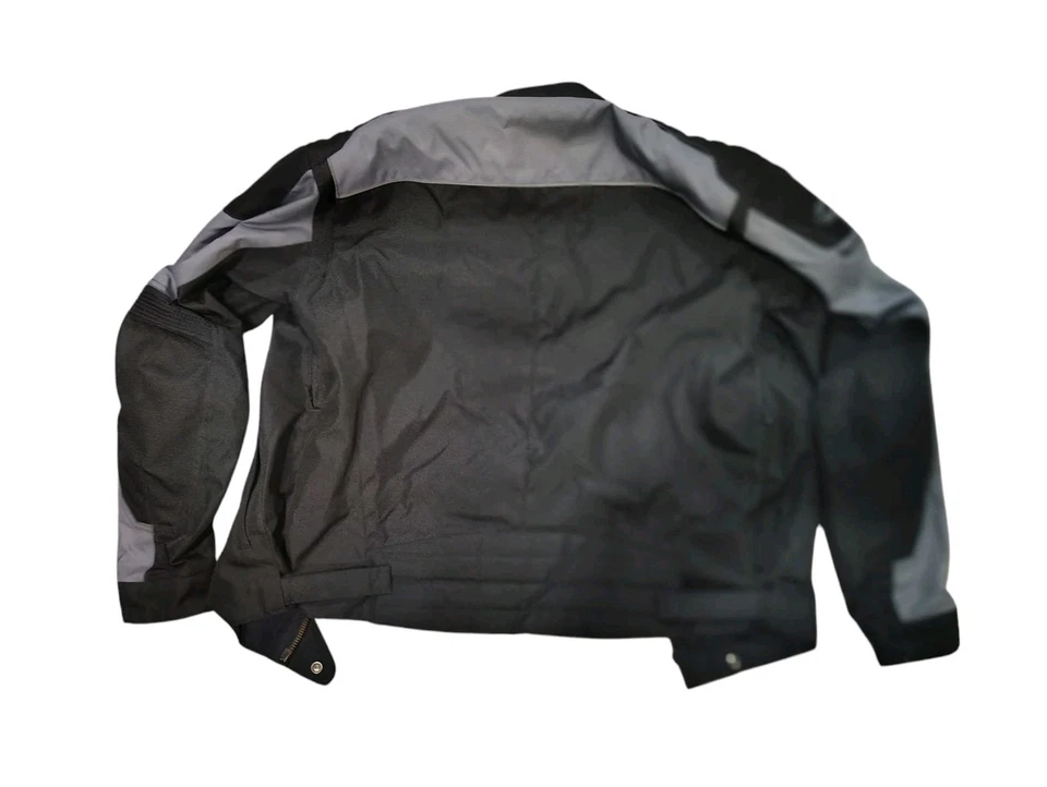 Castle X Textile Riding Jacket Dark Gray Men's Medium M Motorcycle Snowmobile - Image 3 of 4