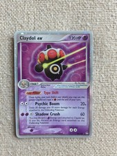 Claydol ex 93/108 Power Keepers Pokemon Tcg Ultra Rare Holo [NM/LP] on eBay