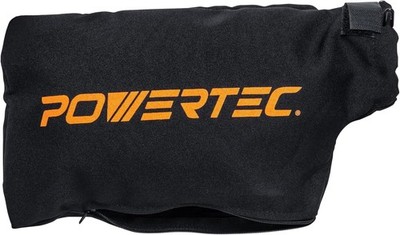 POWERTEC Miter Saw Dust Collector Bag for 10'', 12'' 2.5 Port, Black 