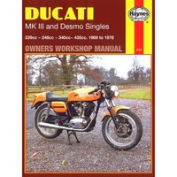 Ducati Motorrad Mk Iii Und Desmo Singles (1969-1976) Reparaturanleitung Haynes