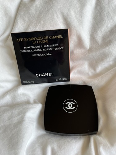 Chanel Les Symboles Oversize Illuminating Powder Highlighter Precious Coral 14g - Picture 2 of 6