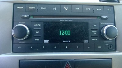Audio Equipment Radio Convertible Face Plate ID Req Fits 07-08 SEBRING 285359