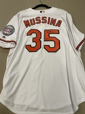 Mike Mussina Autographed Signed Jersey HOF Patch Baltimore Orioles Authentic