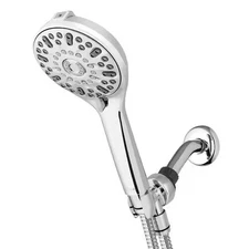 7-Spray Patterns with 1.8 GPM 4.75 in. Wall Mount Adjustable Handheld Shower #3