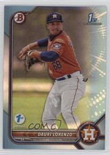 2022 Bowman 1st Edition Sky Blue Foil Dauri Lorenzo #BPPF-11 y0i