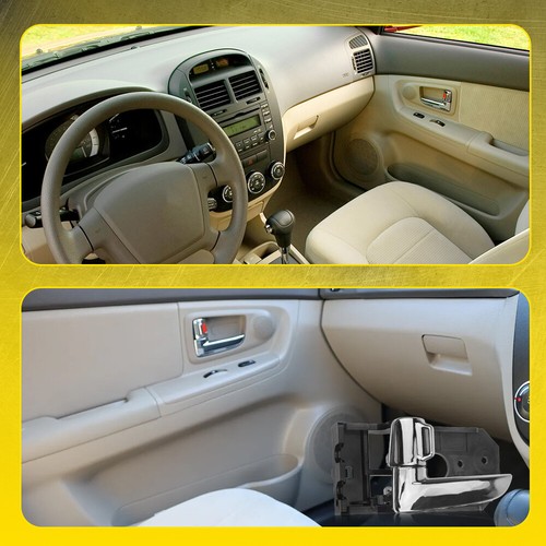 1-10X Inside Door Handle Left Right for 2004-09 KIA Spectra/2005-09 Spectra5 EXD - Picture 11 of 58