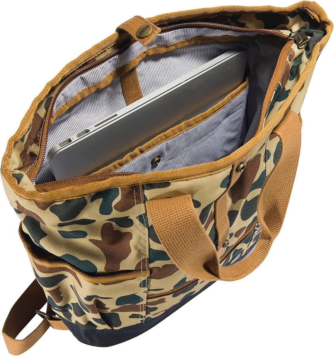 CARHARTT 50th Anniversary Camo Convertible BACKPACK TOTE knapsack bag NEW nwt
