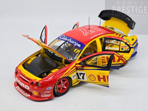 Classic Carlectables 2002 Ford AU Falcon V8 Supercar Johnson #17 Shell 1:18 - NO - Picture 2 of 18