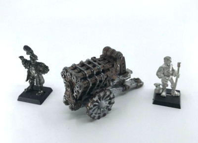 Hellblaster Volley Gun With Crew The Empire - Warhammer Fantasy Metall C4217