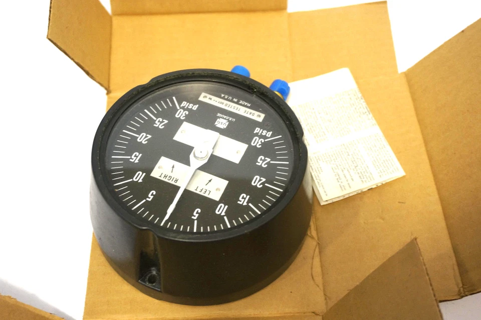 NEW AMETEK 1685 30-0-30 GAUGE 4 1/2 1/4 ANPT FORM 1233  168530030 - Image 2 of 3