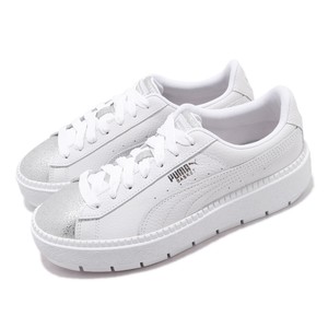 puma platform silver
