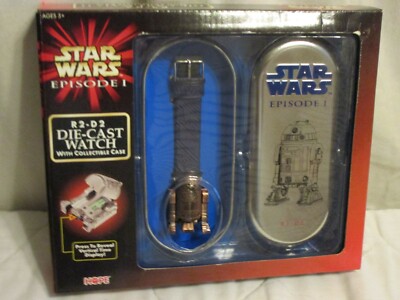 Collectable 1999 Hasbro Star Wars Episode I Die-cast Wrist Watch