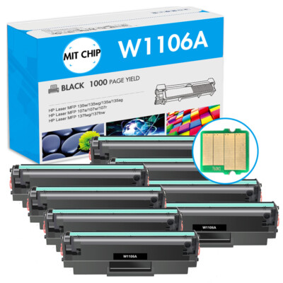 XL Toner für HP 106A W1106A Laser MFP 135wg MFP 137fwg 107w 107a 135a 135ag