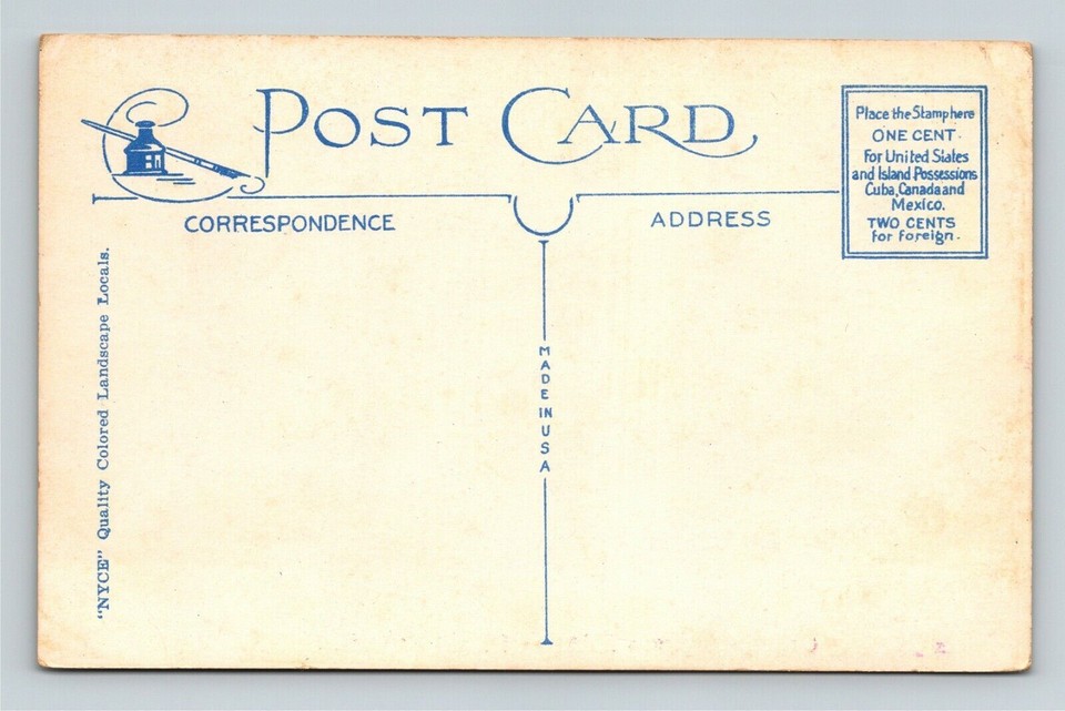 Stafford Springs CTConnecticut Greetings, Scenic Roadway Cars Vintage