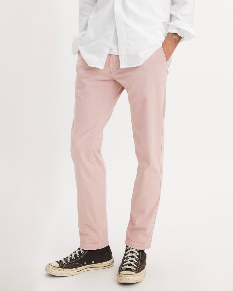 Levis XX Chino Standard Taper Stretch Fit Pants in Rose Sizes 30-36