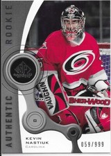 2005-06 SP Game Used KEVIN NASTIUK rookie card #120