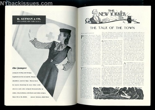 New Yorker magazine March 4 1944 Shirley Jackson Dorothy Parker VERY FINE - Picture 3 of 4
