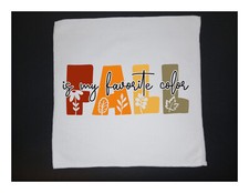 Fall theme Dish Towel, 12x12, FREE ship, hand, tea towel, bath, choice, Autumn