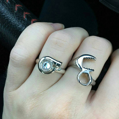 Turbo Ring Automotive Jewelry Car Enthusiast Racing Turbocharger