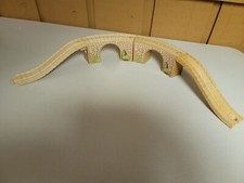 Thomas Wooden Railway Train Arched Curved Viaduct w ascending tracks
