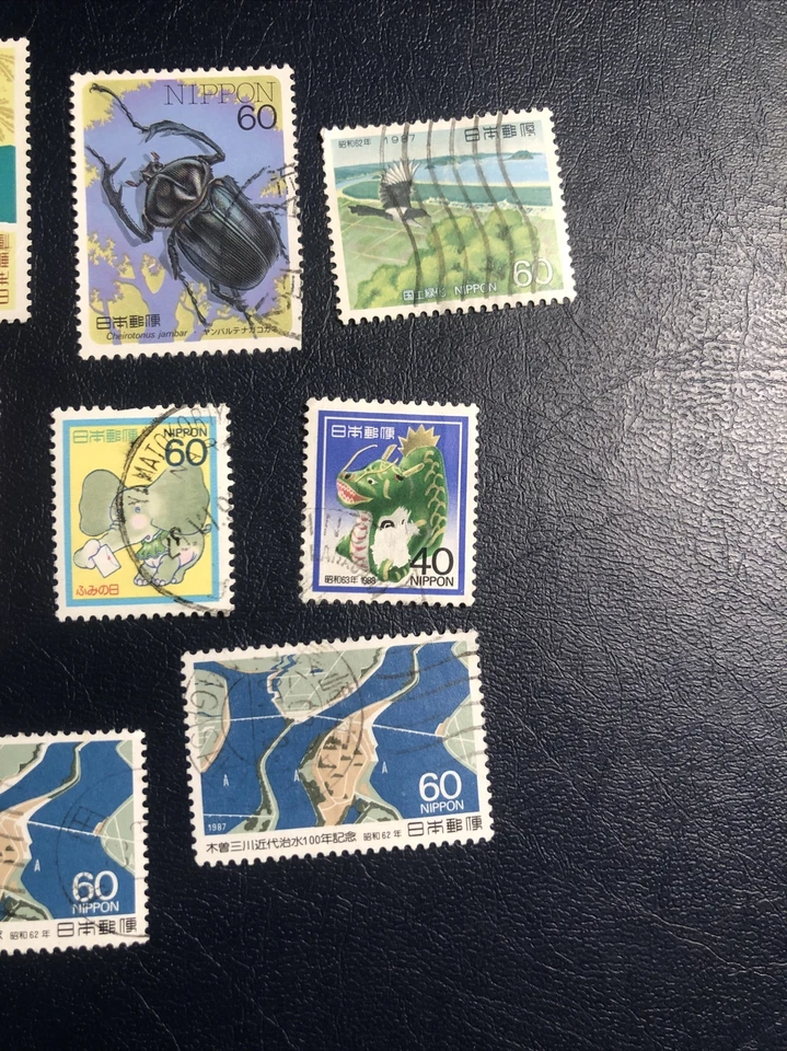 Japan 1987 Stamps, 11 Pcs, cancelled, VF/EF Condition, - Image 3 of 4