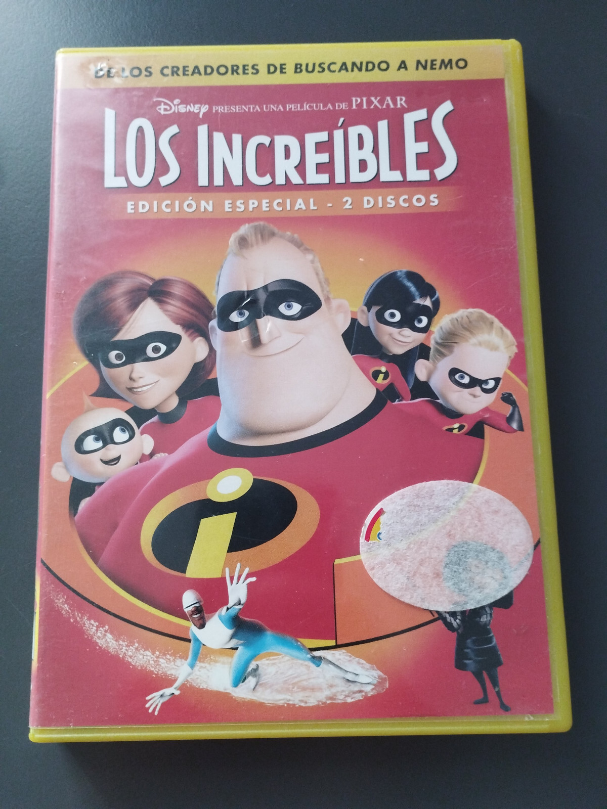 The Incredibles Special Edition WALT DISNEY Pixar 2 x DVD Reg 2 Spanish English