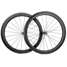 700c Carbon Road Wheelset Clincher Tubeless Rim Brake 25mm Width Novatec Hubs 