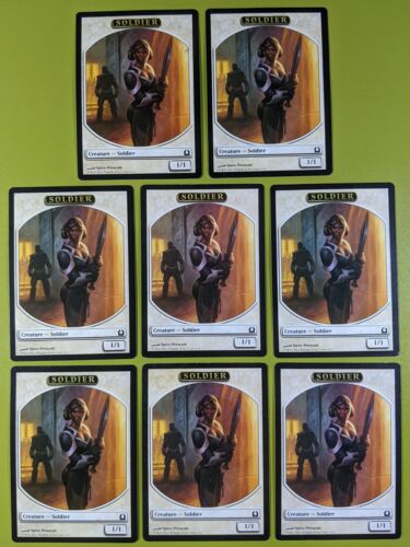 8 Soldier Token Return to Ravnica Magic the Gathering MTG 8