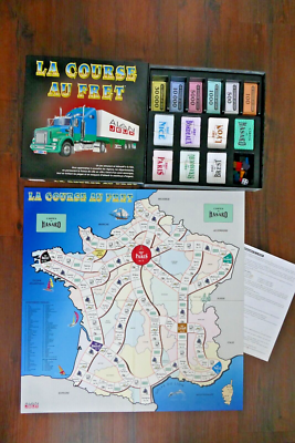 Jeu De Société La Course Au Fret Par Alan Jeux - Pour 2 à 6 Joueurs Dès 8 Ans