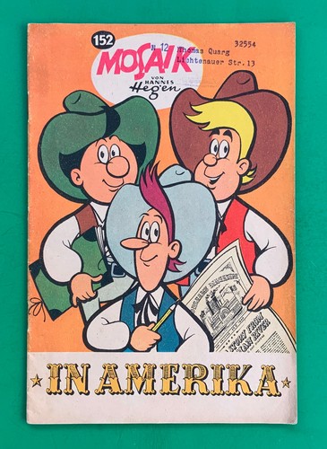 WIPA Mosaik Digedags Nr. 152 Karneval in New Orleans 1969 Hannes Hegen original - Bild 4 von 13